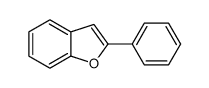 2-Phenylbenzofuran Structure