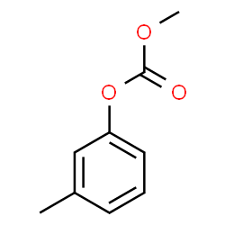 Carbonic acid methyl 3-methylphenyl ester structure