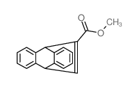 methyl 11,12-cis-12-deuterio-9,10-etheno-9,10-dihydroanthracene-11-carboxylate Structure