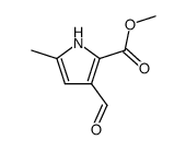 1H-Pyrrole-2-carboxylicacid,3-formyl-5-methyl-,methylester(9CI)结构式