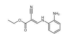 3-(2-AMINO-PHENYLAMINO)-2-CYANO-ACRYLIC ACID ETHYL ESTER picture