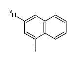 [3-(3)H]-1-methylnaphthalene结构式