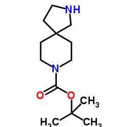 tert-butyl 2,8-diazaspiro[4.5]decane-8-carboxylate Structure