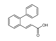 (E)-3-([1,1'-biphenyl]-2-yl)acrylic acid Structure