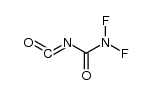 Difluoraminocarbonylisocyanat Structure