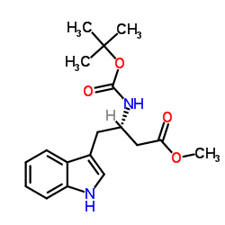 N-BETA-BOC-L-BETA-HOMOTRYPTOPHAN METHYL ESTER picture