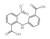 2-(3-Carboxyanilino)-3-nitrobenzoic acid picture