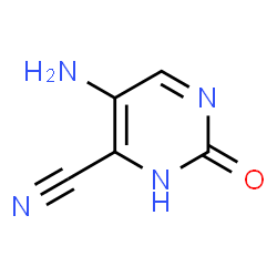 4-Pyrimidinecarbonitrile, 5-amino-1,2-dihydro-2-oxo- (9CI)结构式