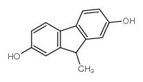 2,7-二羟基-9-甲基芴结构式