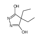 4,4-diethylpyrazolidine-3,5-dione Structure