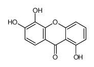 1,5,6-三羟基双苯吡酮结构式