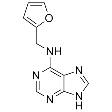 6-(Furfurylamino)purine Structure