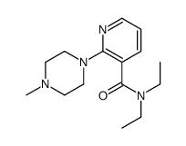 N,N-diethyl-2-(4-methylpiperazin-1-yl)pyridine-3-carboxamide Structure