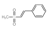 Methyl styryl sulfone structure