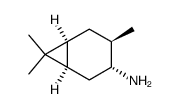 (-)-cis-caran-trans-4-amine Structure