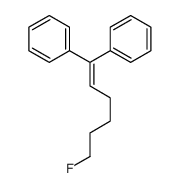 (6-fluoro-1-phenylhex-1-enyl)benzene Structure