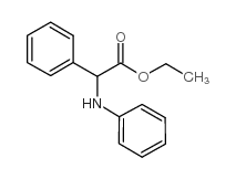 PHENYL-PHENYLAMINO-ACETIC ACID ETHYL ESTER Structure