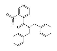 N,N-dibenzyl-2-nitrobenzamide结构式