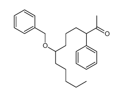 3-phenyl-7-phenylmethoxydodecan-2-one Structure