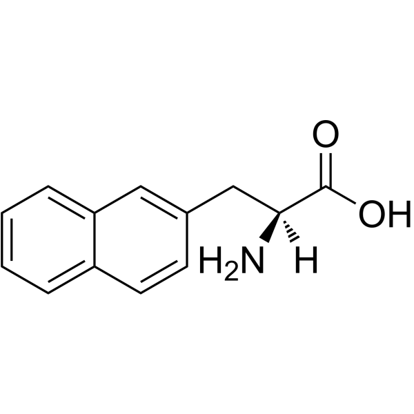 L-3-(2-Naphthyl)-alanine Structure