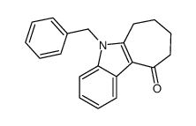 5-benzyl-6,7,8,9-tetrahydrocyclohepta[b]indol-10-one结构式