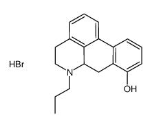 8-hydroxy-N-n-propylnoraporphine Structure