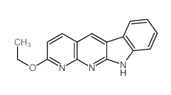 1H-Indolo[2,3-b][1,8]naphthyridine, 2-ethoxy-结构式