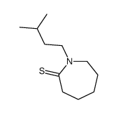 1-(3-methylbutyl)azepane-2-thione结构式