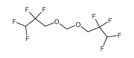 di(1,1,3-trihydroperfluoropropoxy)methane结构式