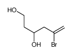 5-bromohex-5-ene-1,3-diol结构式