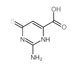 4-Pyrimidinecarboxylicacid, 2-amino-1,6-dihydro-6-thioxo- picture