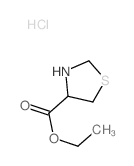 ethyl thiazolidine-4-carboxylate结构式