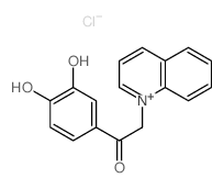 1-(3,4-dihydroxyphenyl)-2-quinolin-1-yl-ethanone Structure