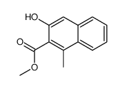 methyl 3-hydroxy-1-methylnaphthalene-2-carboxylate Structure