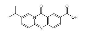 11-oxo-8-propan-2-ylpyrido[2,1-b]quinazoline-2-carboxylic acid结构式