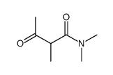 Butanamide, N,N,2-trimethyl-3-oxo- (9CI)结构式