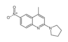 4-Methyl-6-Nitro-2-(Pyrrolidin-1-Yl)Quinoline picture