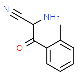 Benzenepropanenitrile,-alpha--amino-2-methyl--bta--oxo- structure