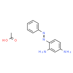 4-(phenylazo)benzene-1,3-diamine monoacetate picture