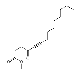 methyl 4-oxotetradec-5-ynoate Structure