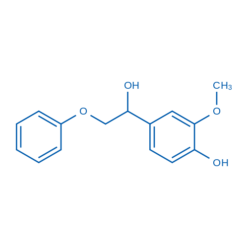 4-(1-Hydroxy-2-phenoxyethyl)-2-methoxyphenol picture