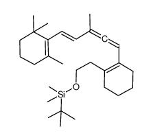 12,20-trimethylene-10,14-retro-retinyl tert-butyldimethylsilyl ether结构式