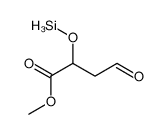 methyl 4-oxo-2-silyloxybutanoate结构式