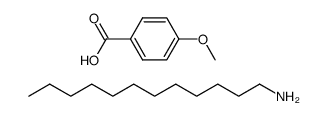 dodecylammonium p-anisate Structure