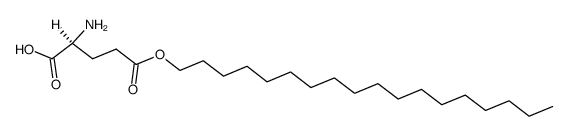 5-(n-octadecyl) L-glutamate结构式