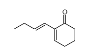 2-(but-1-en-1-yl)cyclohex-2-en-1-one Structure