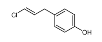 4-(3-chloro-2-propenyl)phenol结构式