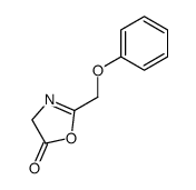 2-(phenoxymethyl)oxazol-5(4H)-one结构式