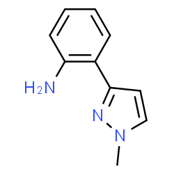 2-(1-Methyl-1H-pyrazol-3-yl)-phenylamine结构式