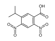 5-isopropyl-2,4-dinitro-benzoic acid Structure